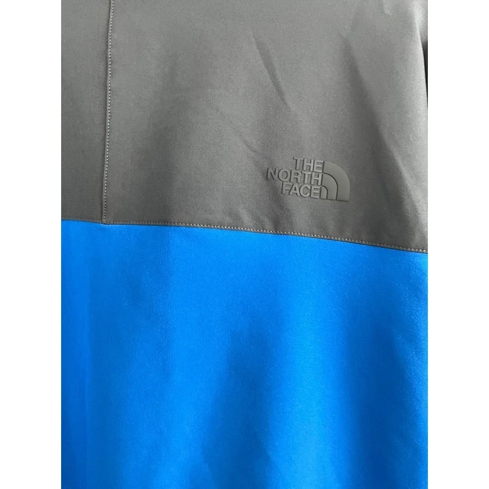 The North Face Mens Stretch SS Jacket Monster Blue Asphalt Grey 3XL NF0A3LGV NEW